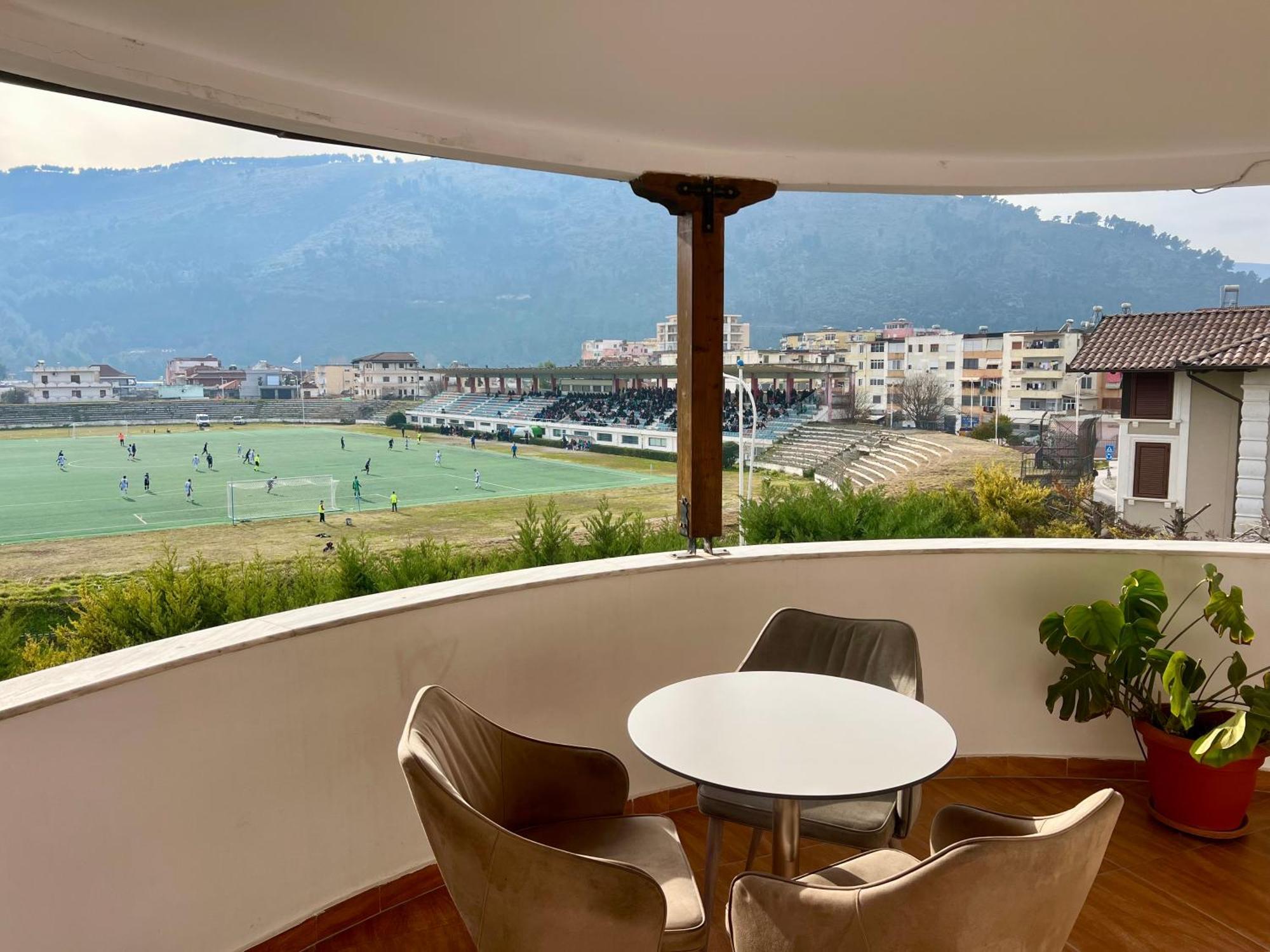 Hotel Vila Arbri Berat Esterno foto
