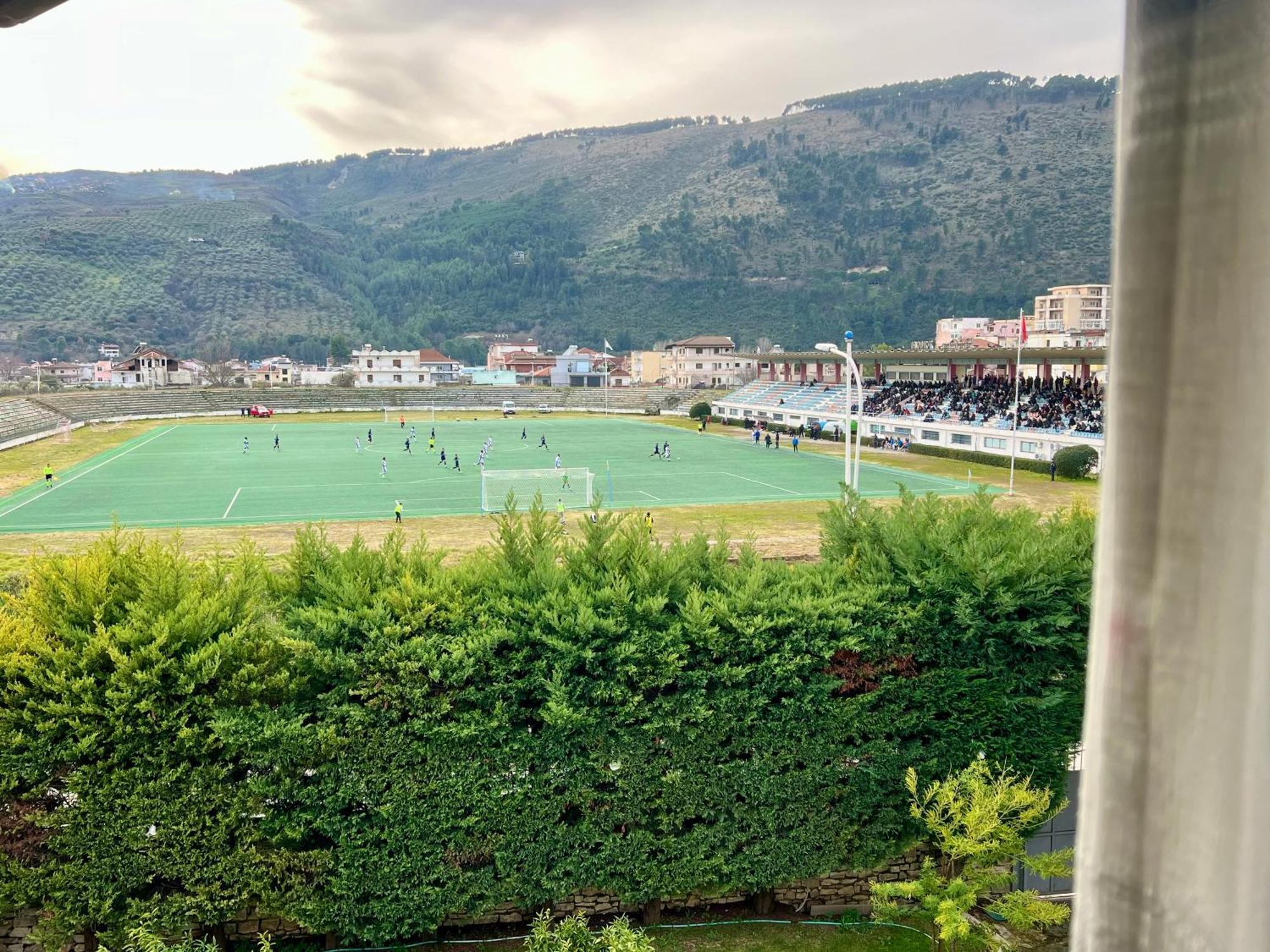 Hotel Vila Arbri Berat Esterno foto
